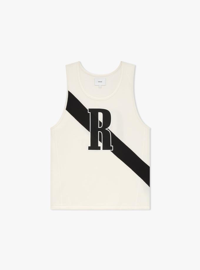 RHUDE 02 STRIPE TANK TOP Best Price