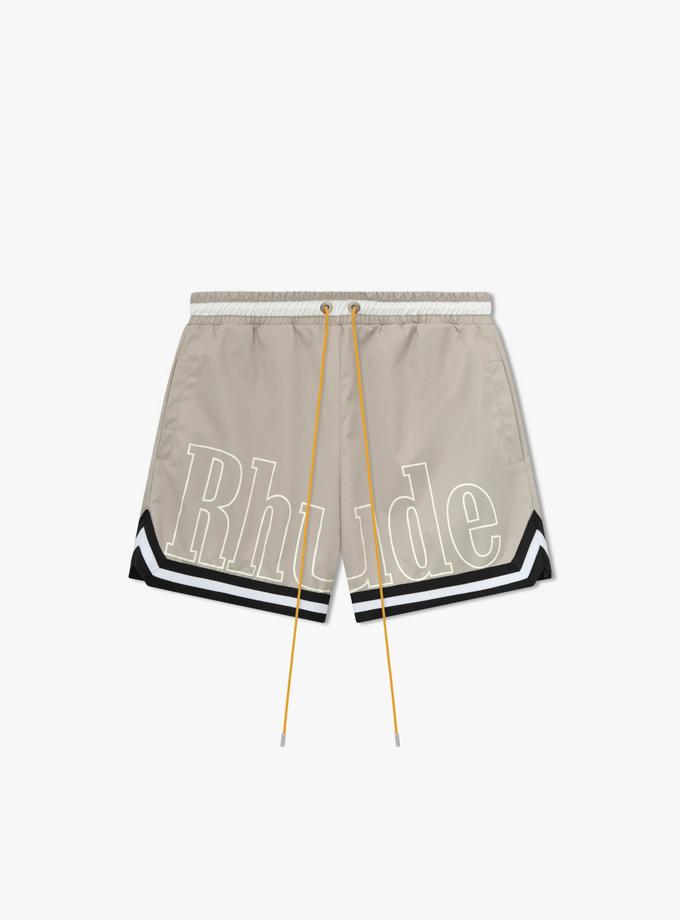 RHUDE BASKETBALL SWIM TRUNKS Same Day Delivery