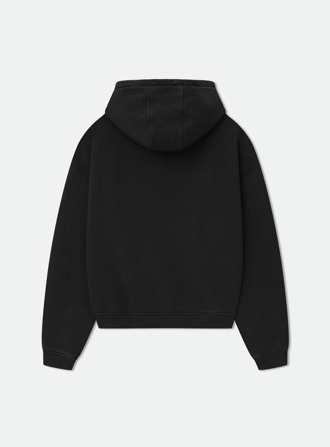 RHUDE BORDEAUX GRAND VIN ZIP-UP HOODIE On Sale