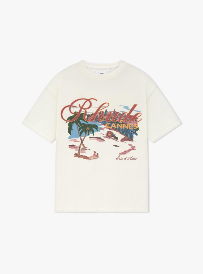 RHUDE CANNES BEACH TEE On Sale