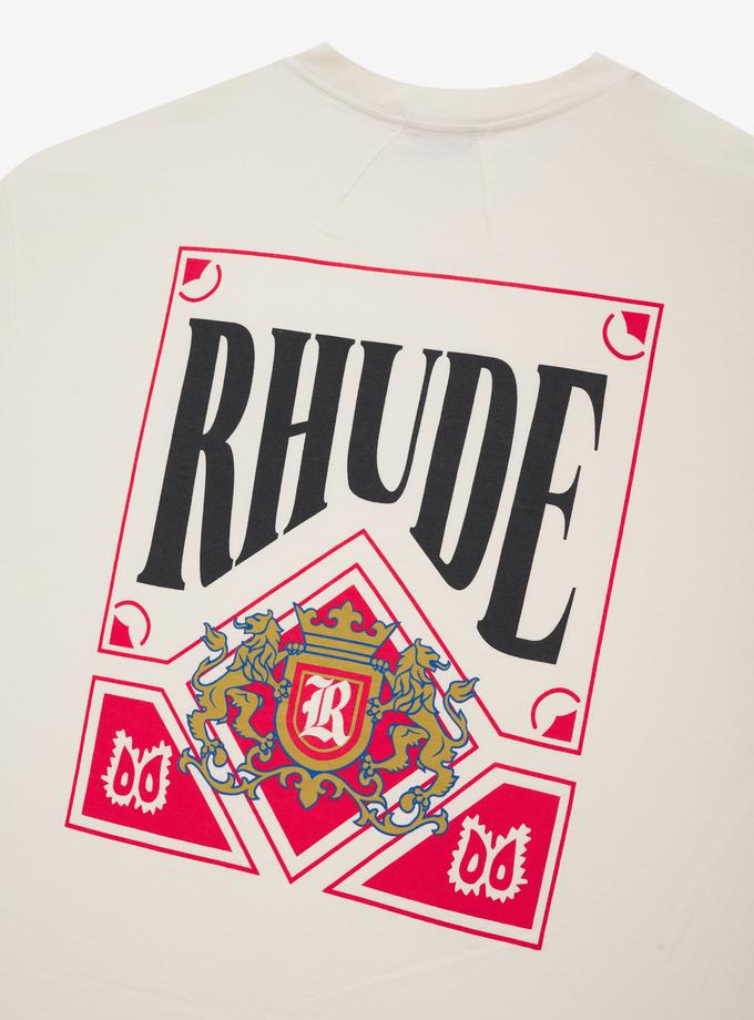 RHUDE CARD TEE Best Buy