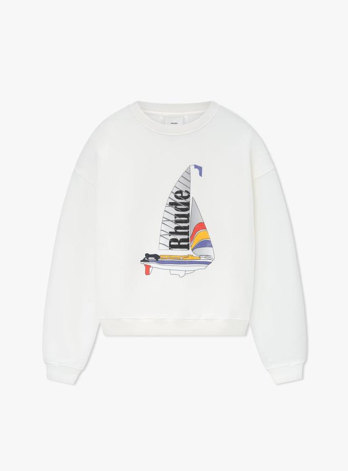 RHUDE CATAMARAN CHAMPION CREWNECK Best Buy