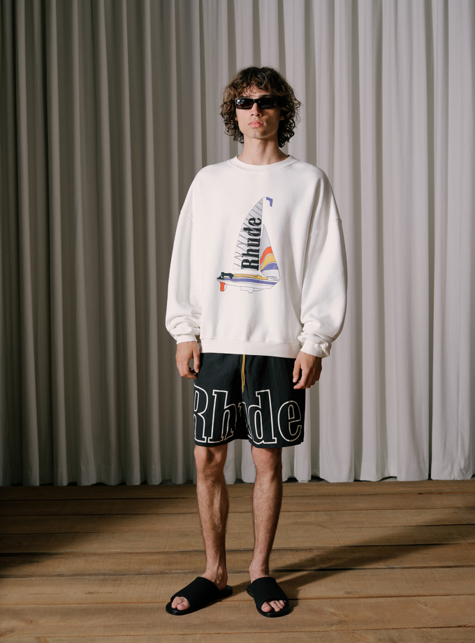 RHUDE CATAMARAN CHAMPION CREWNECK Best Buy