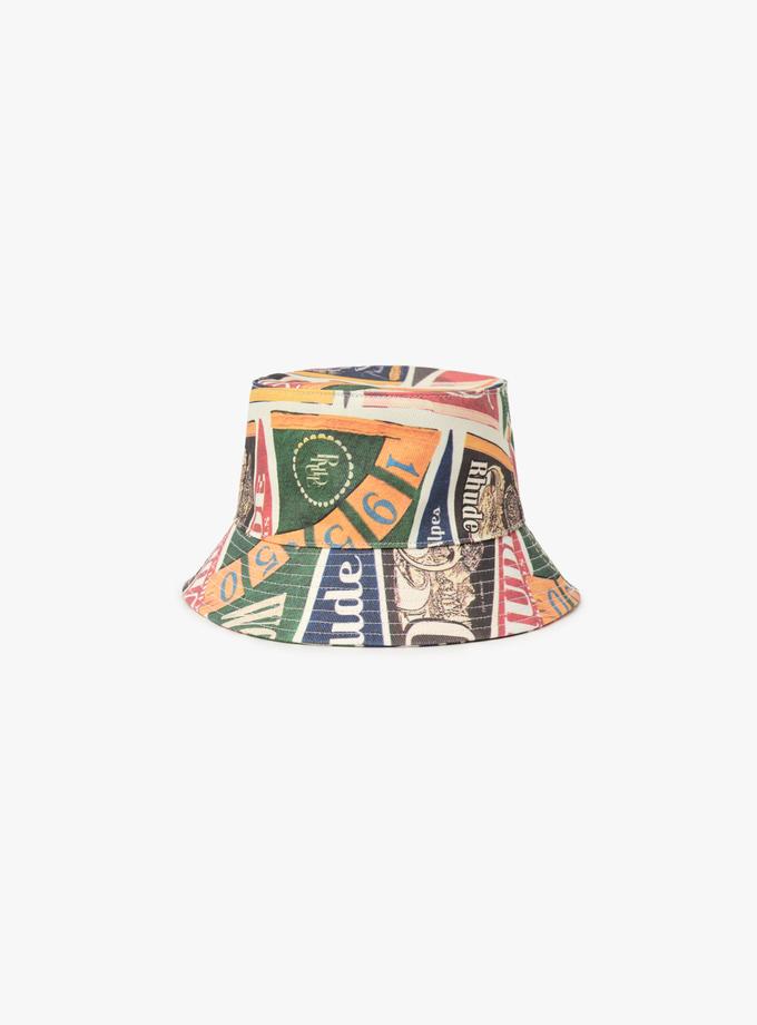 RHUDE COLLEGIATE BUCKET HAT Best Price