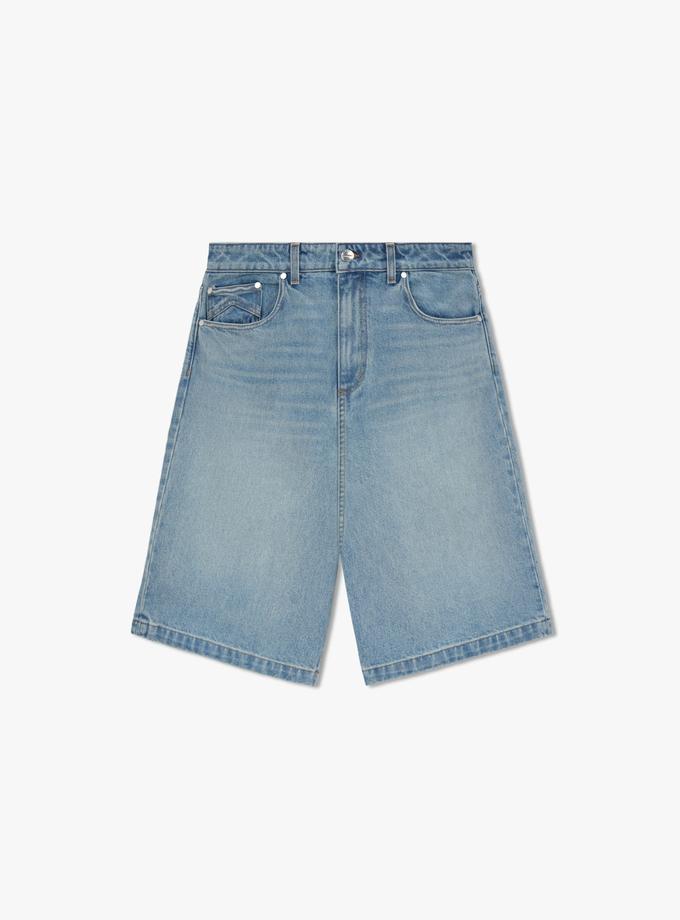 RHUDE DROP CROTCH DENIM SHORTS Best Buy