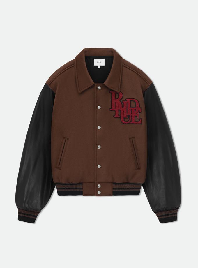 RHUDE DUCK VARSITY JACKET High Quality