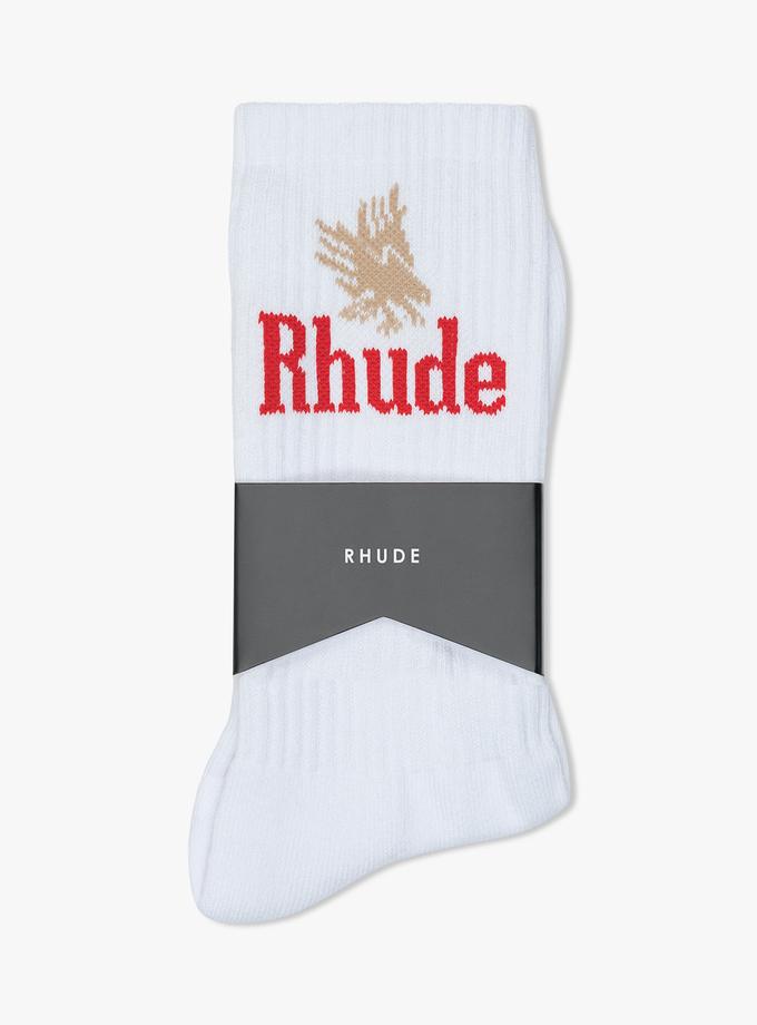 RHUDE EAGLES SOCKS Best Seller