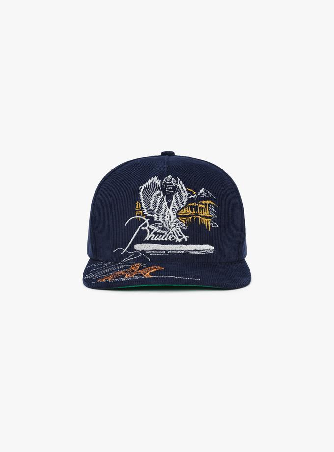 RHUDE EAGLES SOUVENIR STRUCTURE HAT Best Seller