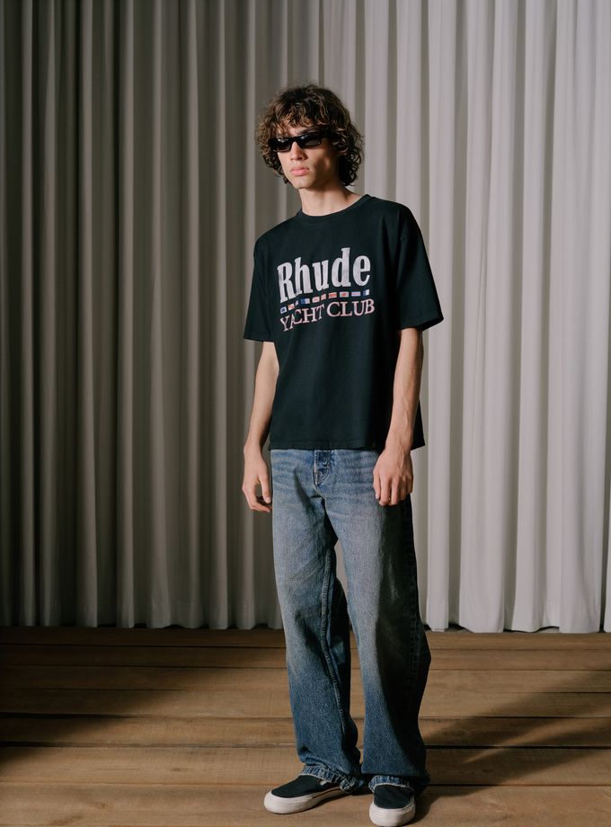 RHUDE FLAG TEE High Quality