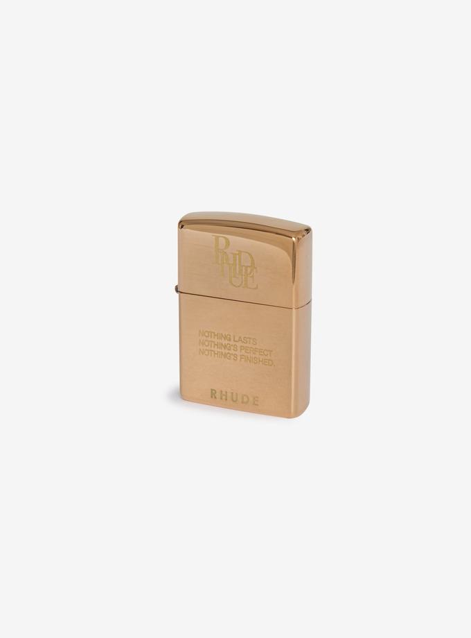 RHUDE GOLD LIGHTER On Sale