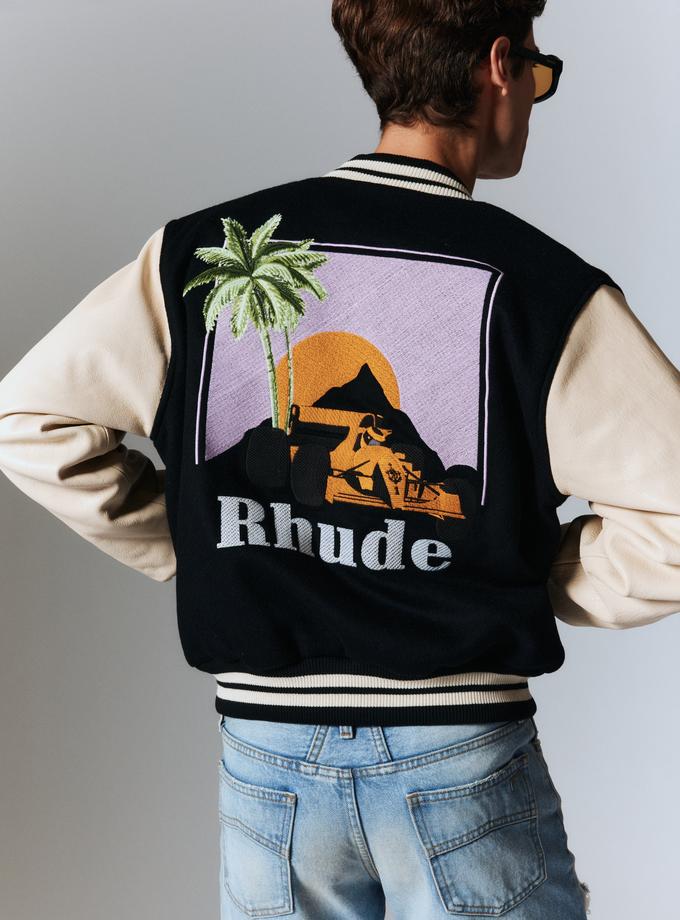 RHUDE GP VARSITY JACKET New Arrival