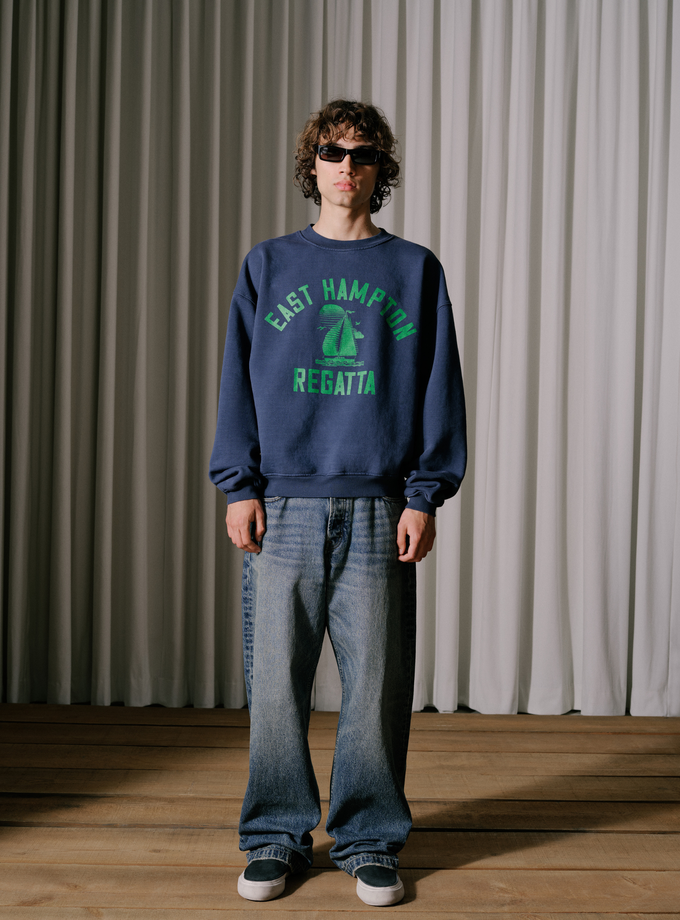 RHUDE HAMPTON REGATTA CREWNECK Best Buy