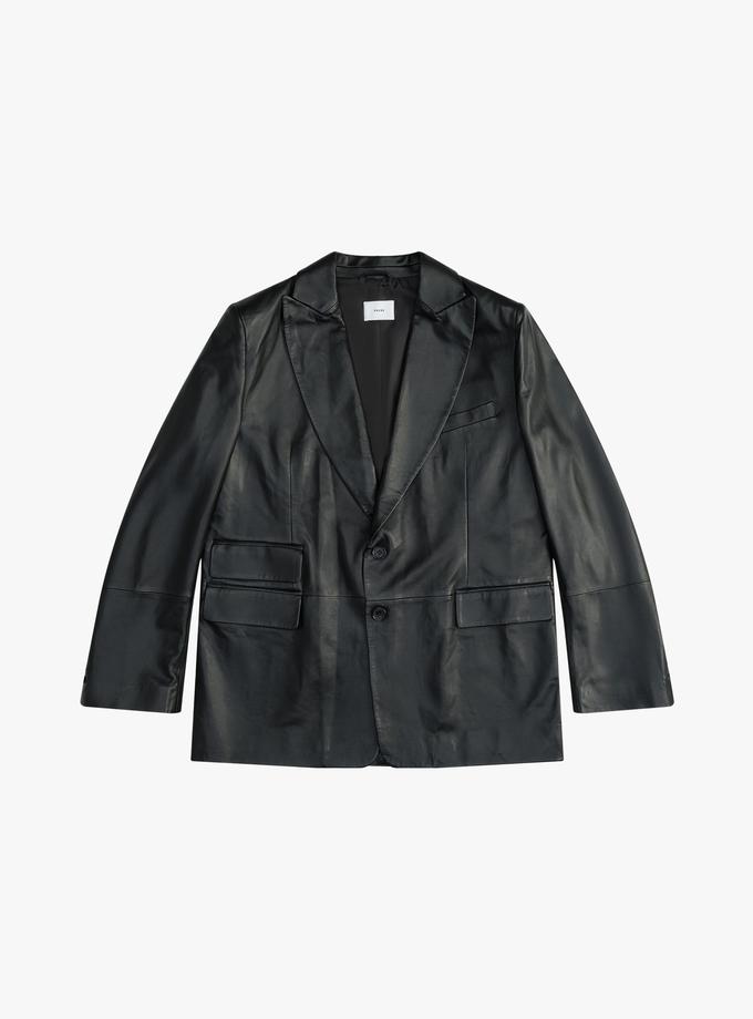 RHUDE LEATHER BLAZER High Quality