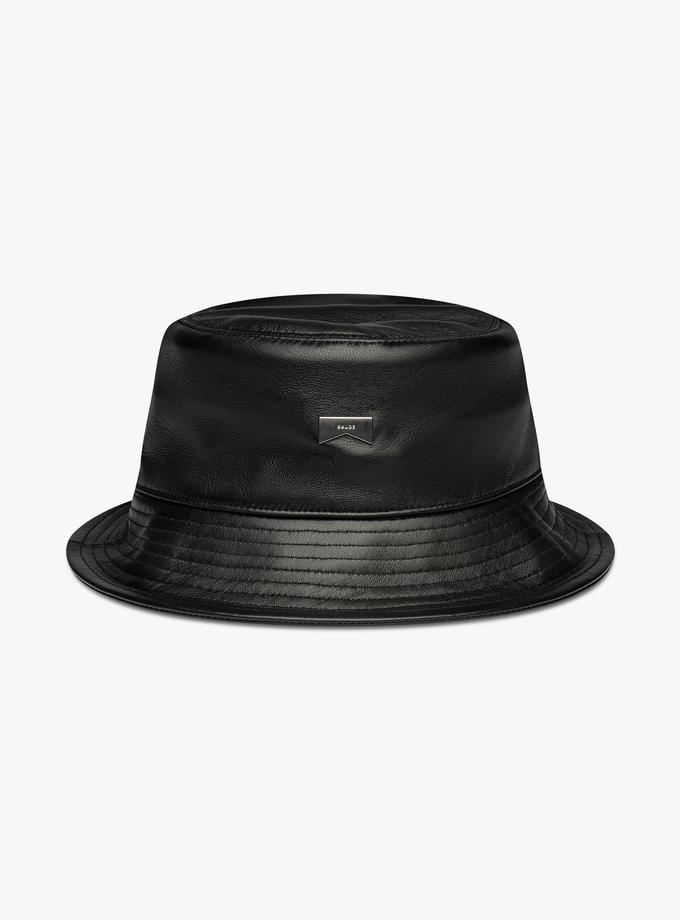 RHUDE LEATHER BUCKET HAT High Quality