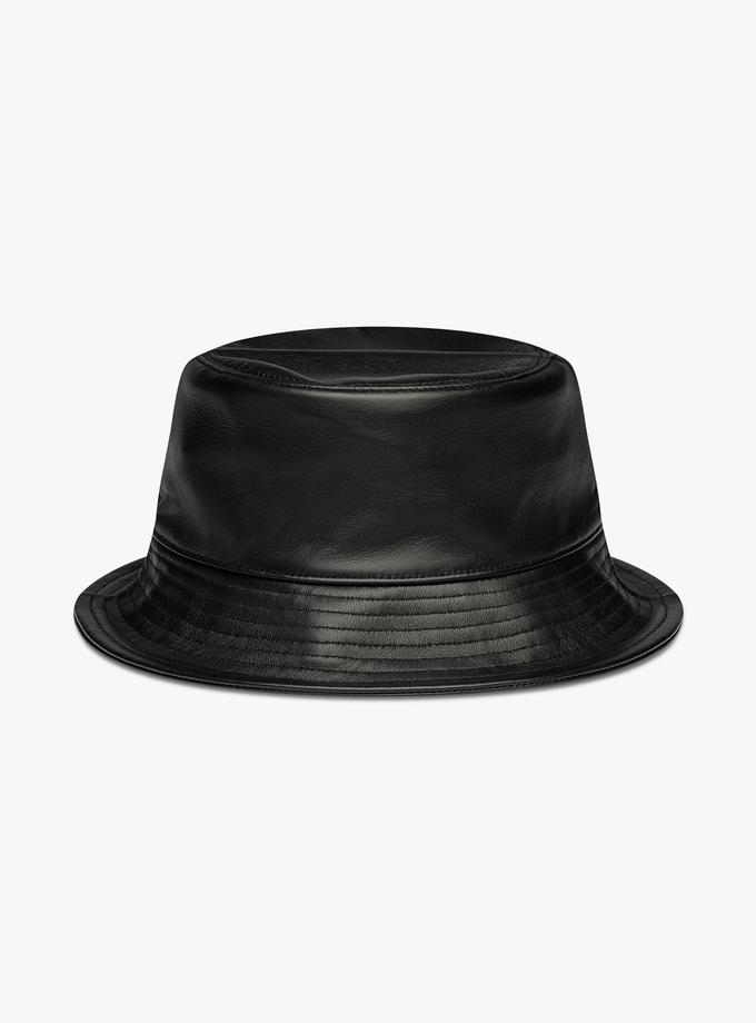 RHUDE LEATHER BUCKET HAT High Quality