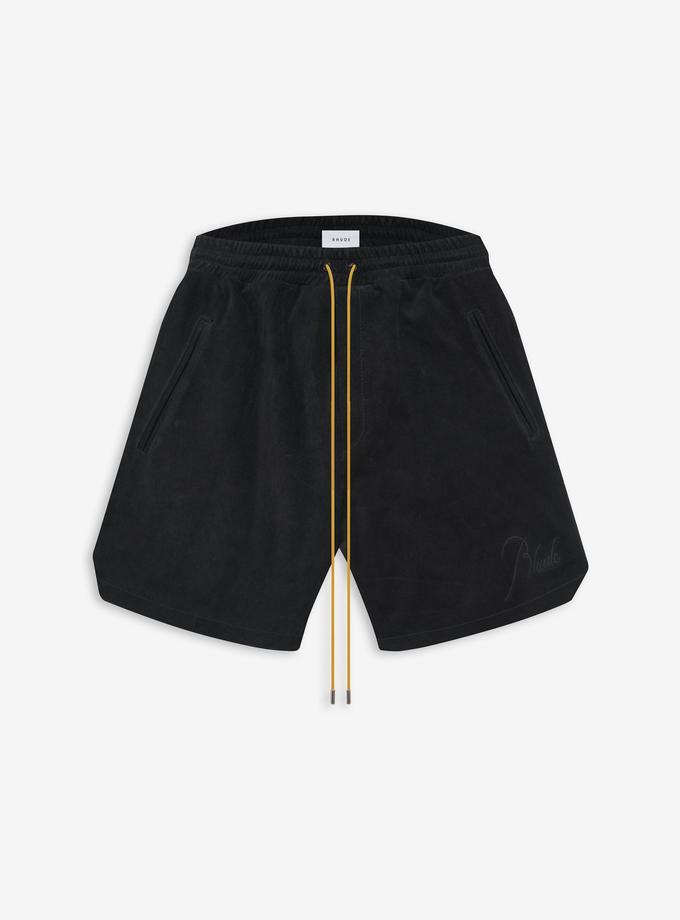 RHUDE LEATHER SHORTS High Quality