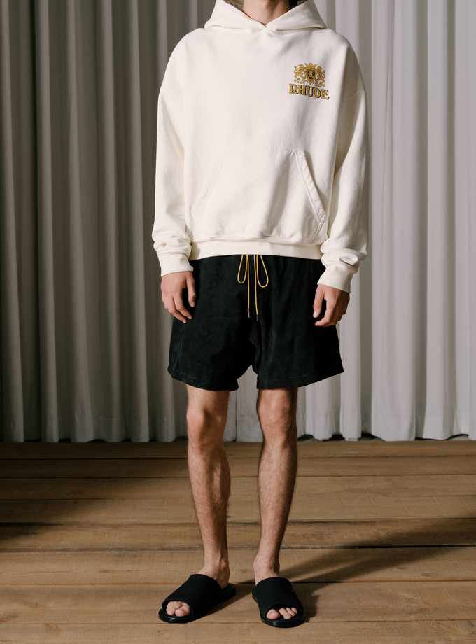 RHUDE LEATHER SHORTS High Quality