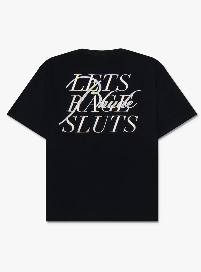 RHUDE "LETS RAGE" RH AUTOGRAPH TEE Best Seller