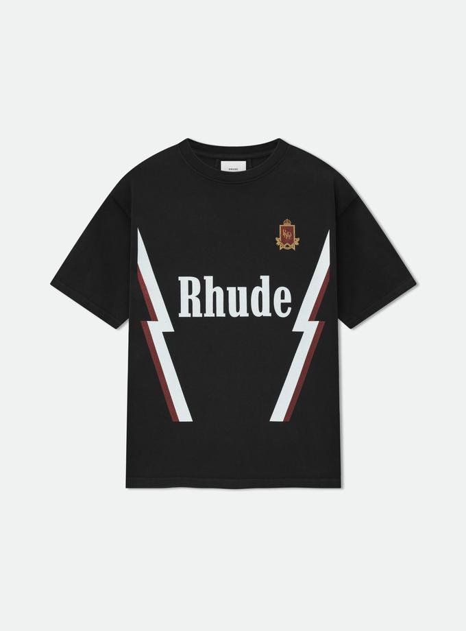 RHUDE LIGHTNING CREW TEE New Arrival