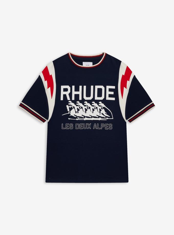 RHUDE LIGHTNING RINGER TEE Best Buy