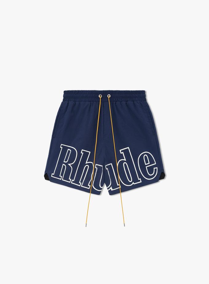 RHUDE LOGO TRACK SHORT On Sale