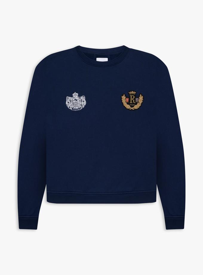 RHUDE MONACO CREST CREWNECK Best Buy