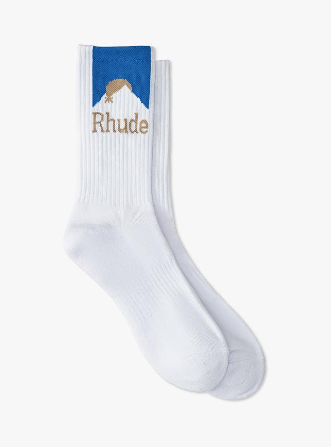 RHUDE MOONLIGHT SPORT SOCKS Best Seller