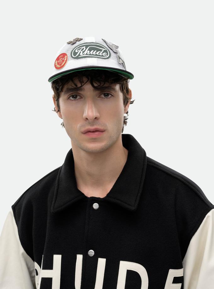 RHUDE PATCH MESH TRUCKER HAT Best Price