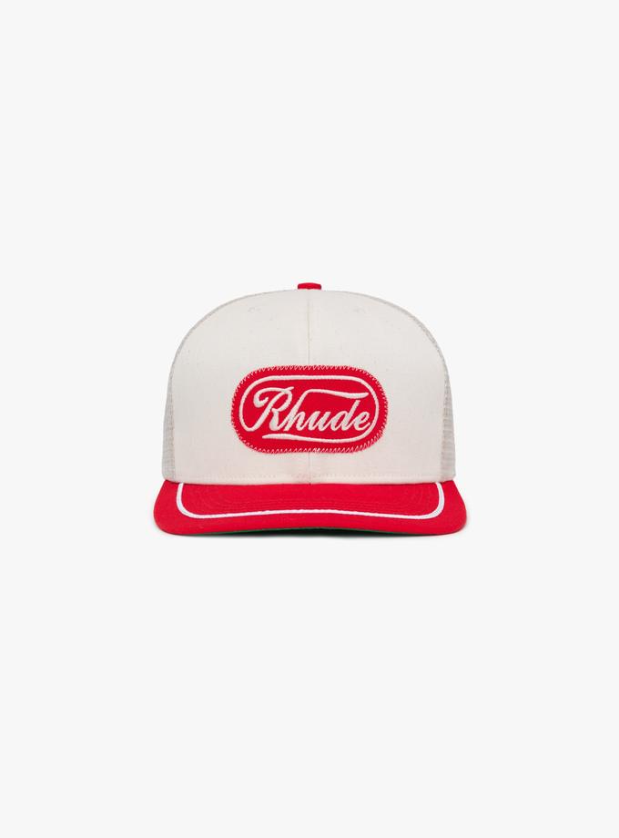 RHUDE PATCH TRUCKER HAT Best Buy