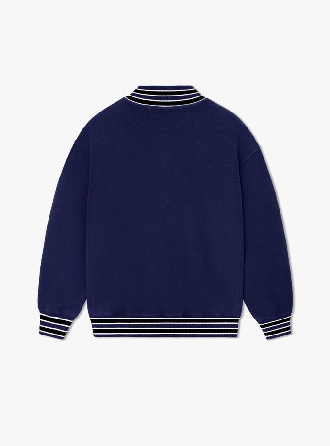 RHUDE QUARTER-ZIP VARSITY On Sale