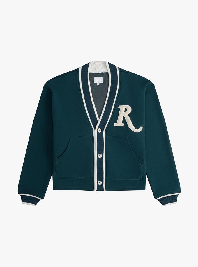 RHUDE R-PATCH TERRY CARDIGAN Best Price