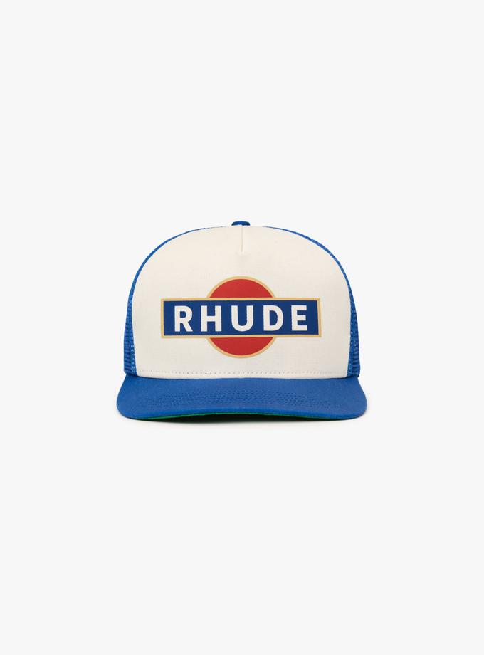 RHUDE RACER TRUCKER HAT Same Day Delivery