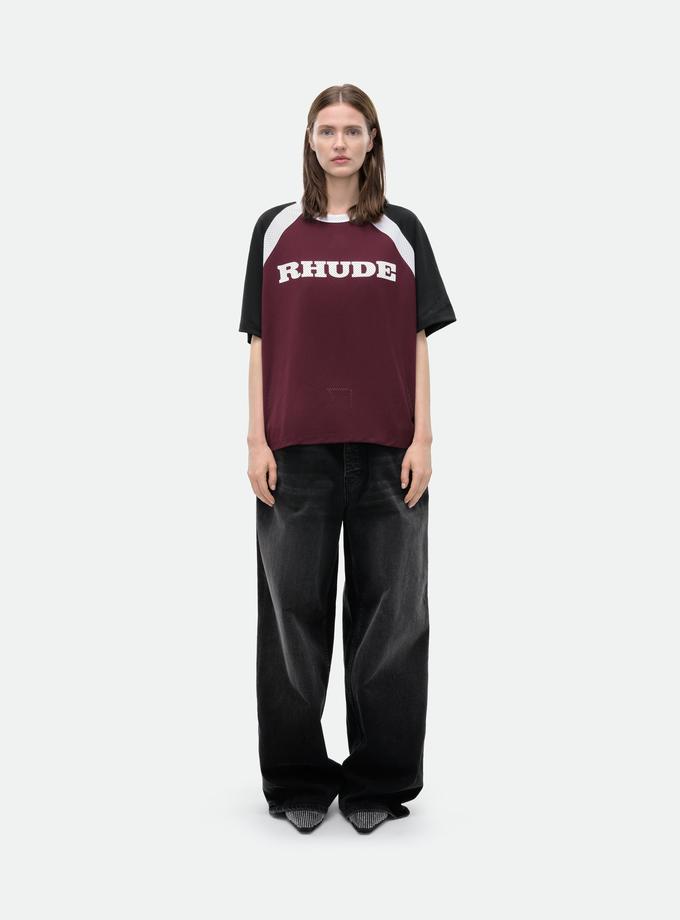 RHUDE RACING LOGO MESH SHIRT For Sale