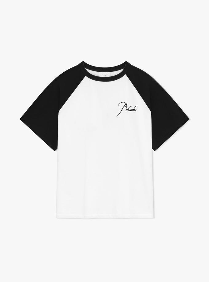 RHUDE RAGLAN LOGO TEE New Arrival