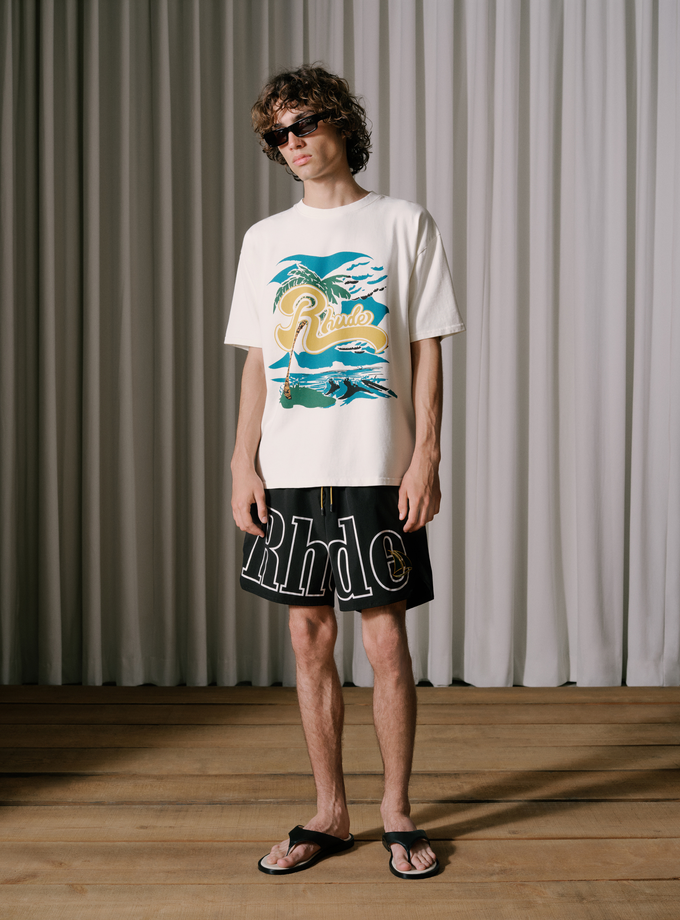 RHUDE REGATTA PALM TEE Best Buy