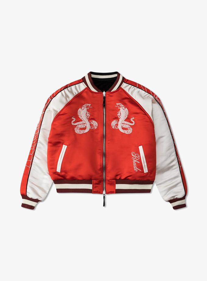 RHUDE REVERSIBLE SOUVENIER JACKET Best Price