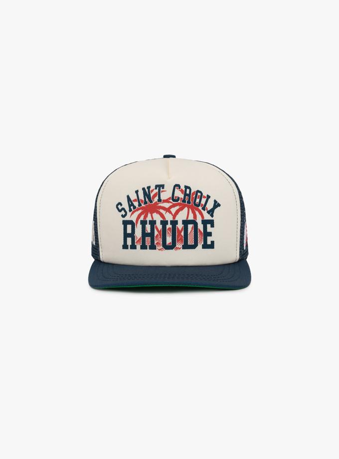 RHUDE SAINT CROIX TRUCKER HAT Free shipping