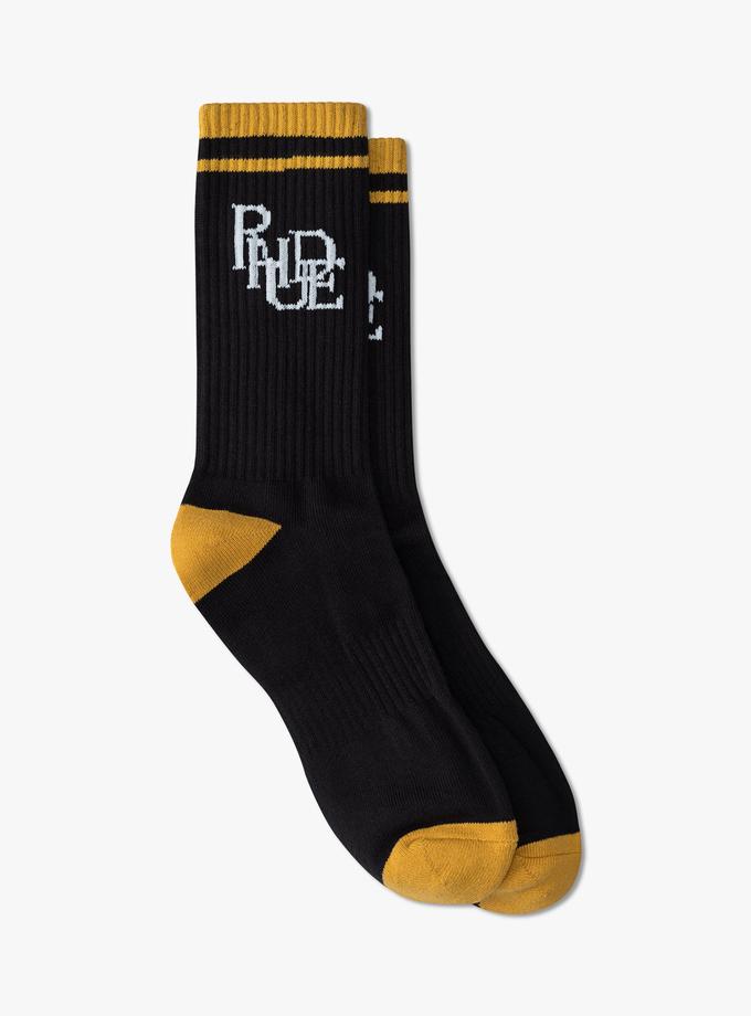 RHUDE SCRAMBLE LOGO SOCK On Sale