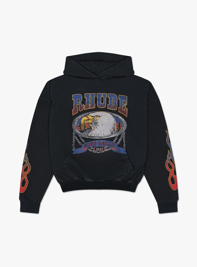 RHUDE SCREAMING EAGLE HOODIE New Arrival