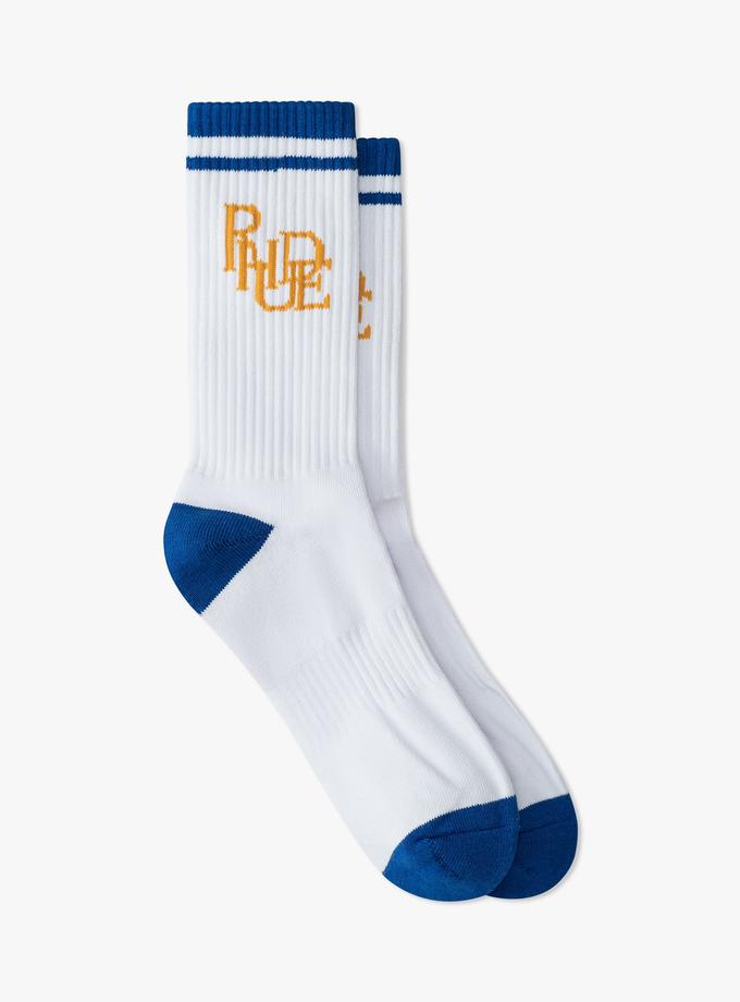 RHUDE SCRIBBLE LOGO SOCK New Arrival