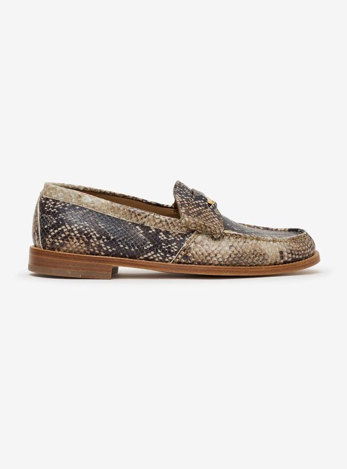 RHUDE SNAKE PENNY LOAFER On Sale