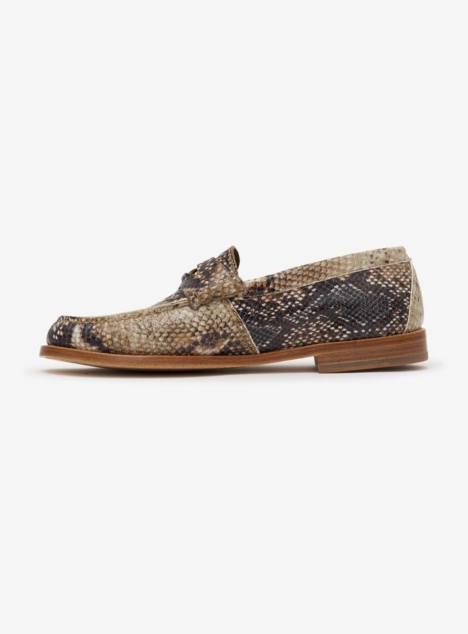 RHUDE SNAKE PENNY LOAFER On Sale