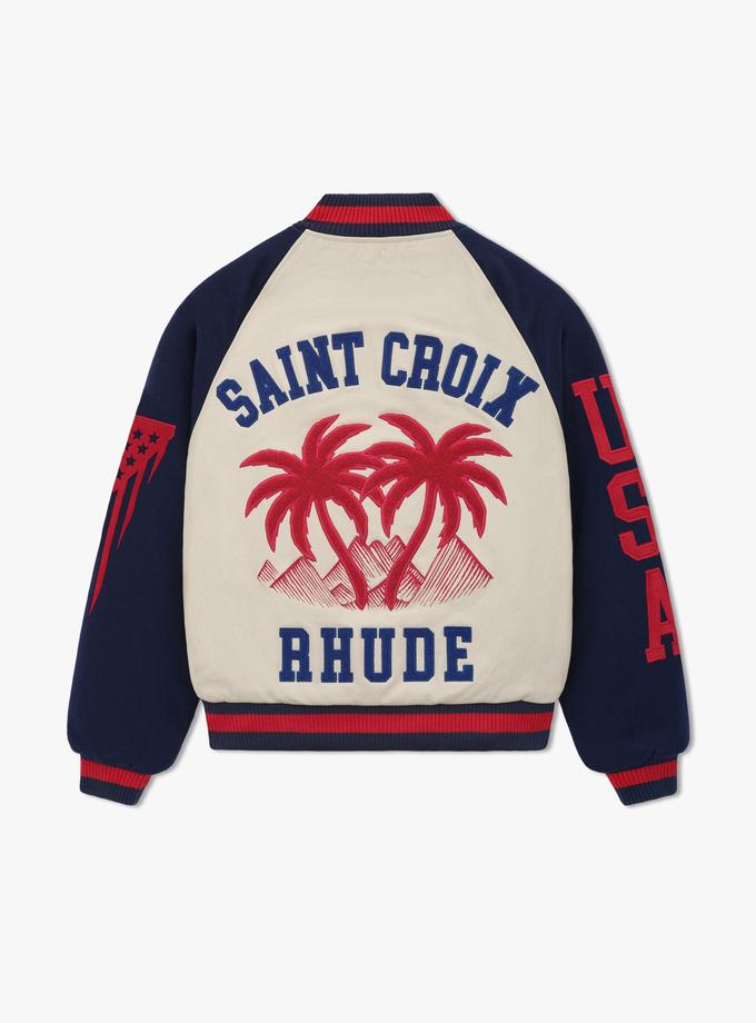 RHUDE ST. CROIX VARSITY Same Day Delivery