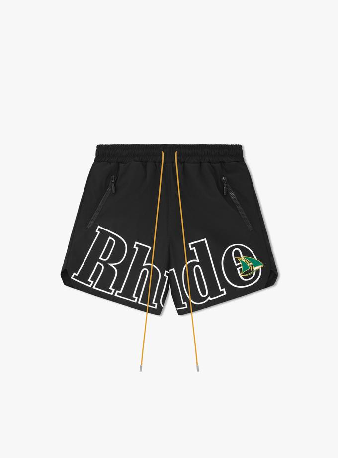 RHUDE ST.TROPEZ CREST LOGO SHORT High Quality