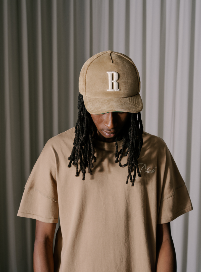 RHUDE SUEDE "R" HAT Best Price