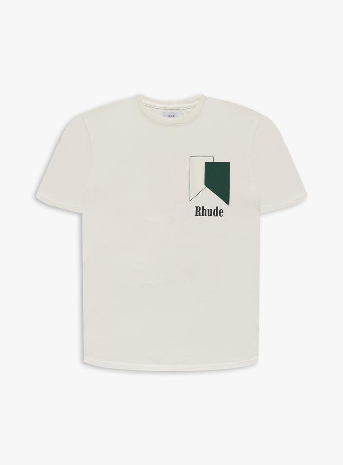 RHUDE TRACK LOGO TEE On Sale