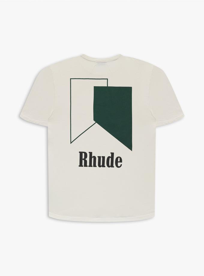 RHUDE TRACK LOGO TEE On Sale