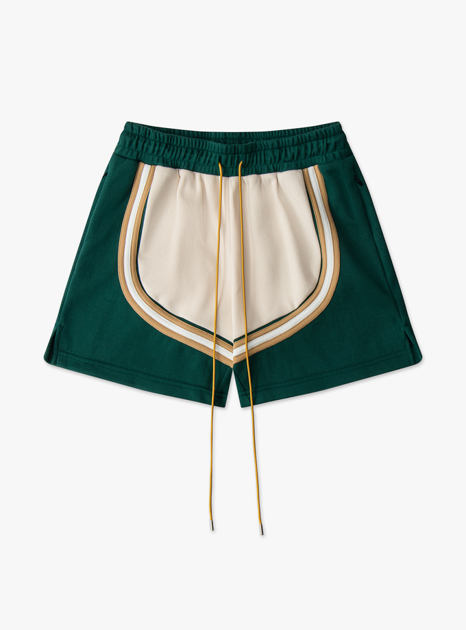 RHUDE VEILLE PIQUE TRACK SHORT For Sale