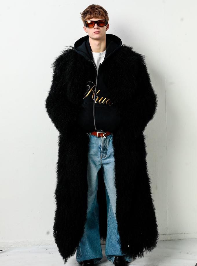 RHUDE VINTAGE SHERPA COAT Same Day Delivery