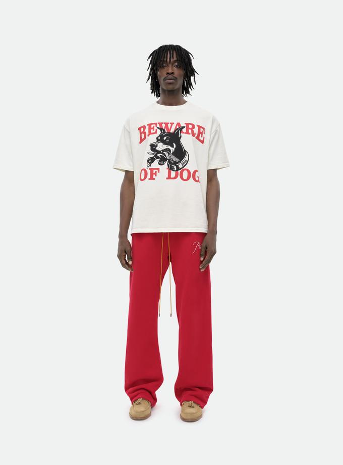 RHUDE WARNING LOGO TEE Free shipping